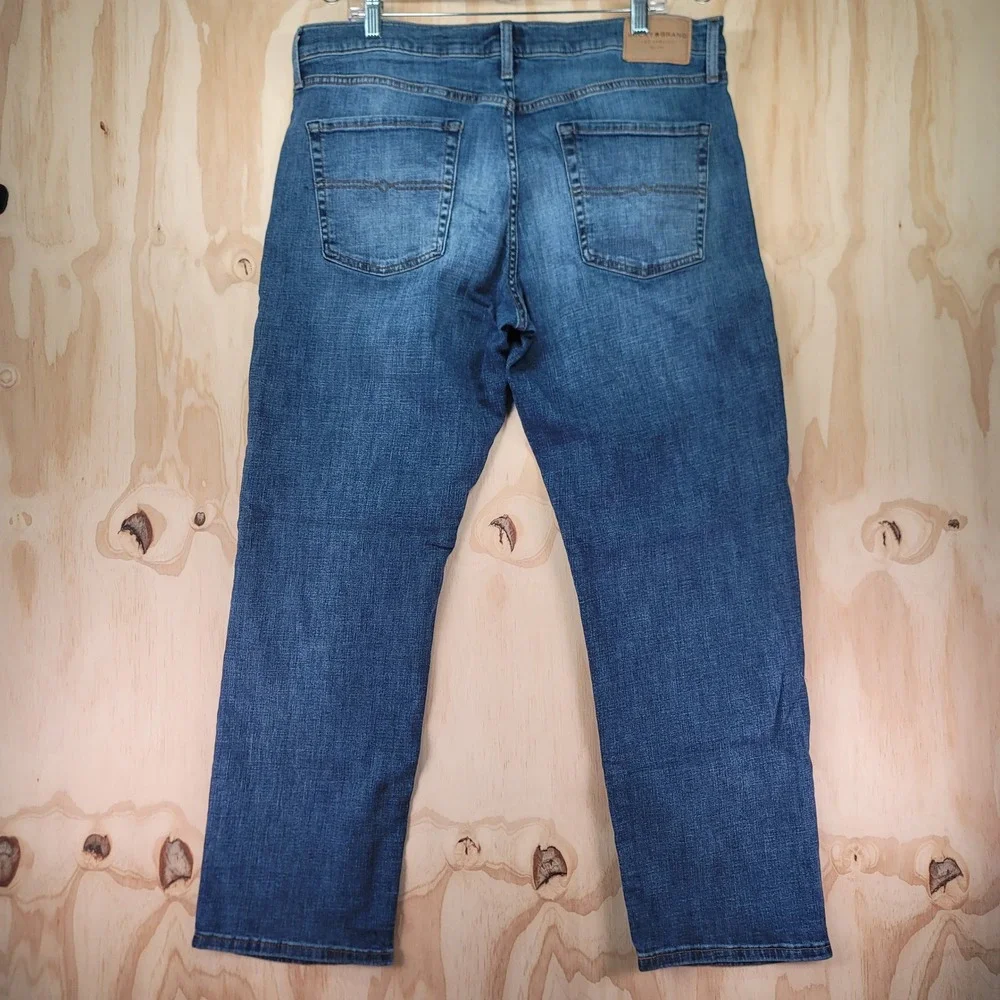 Lucky Brand 363 Vintage Straight‎ Jeans Mens 38x30 Blue Excellent Stretch Denim
